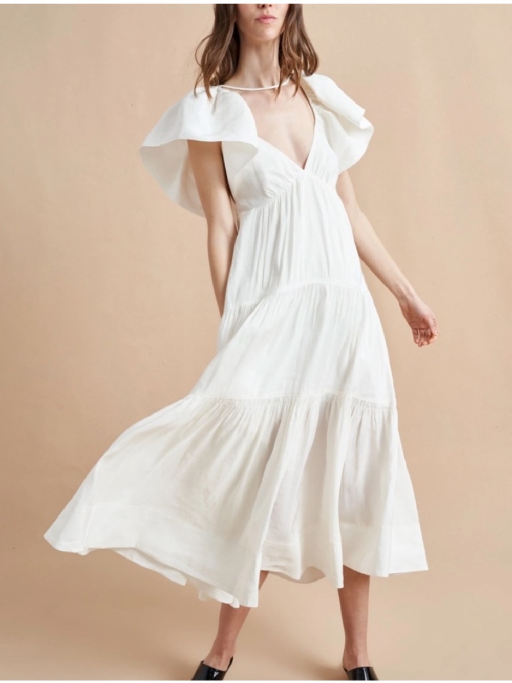 La Ligne Stella Maxi Dress - Cream - Picture 2 of 6